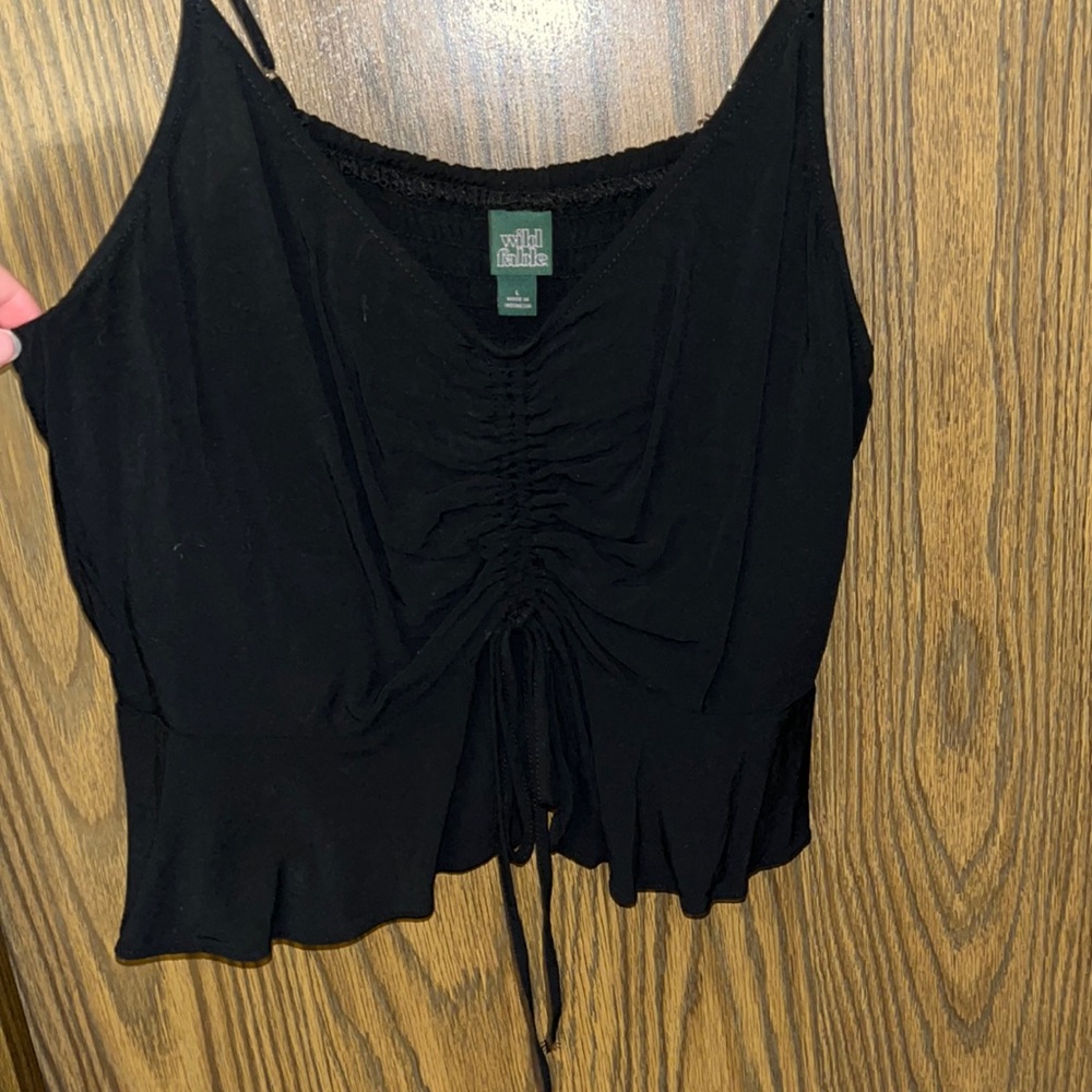 Adjustable Cropped Tank